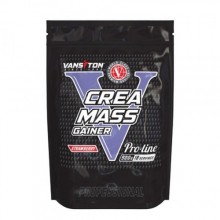 Гейнер Vansiton Crea Mass 900 g /18 servings/ Strawberry Гейнер Vansiton Crea Mass 900 g /18 servings/ Strawberry