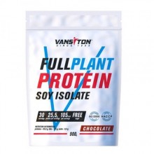 Протеин Vansiton Full Plant Protein Soy Isolate 900 g /30 servings/ Chocolate