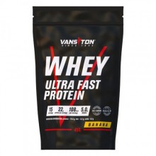 Протеин Vansiton Whey Ultra Fast Protein 450 g /15 servings/ Banana Протеин Vansiton Whey Ultra Fast Protein 450 g /15 servings/ Banana