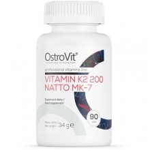 Витамин K для спорта OstroVit Vitamin K2 200 Natto MK-7 90 Tabs Витамин K для спорта OstroVit Vitamin K2 200 Natto MK-7 90 Tabs