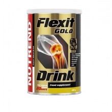 Хондропротектор (для спорта) Nutrend Flexit Gold Drink 400 g /20 servings/ Orange