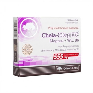 Витаминно-минеральный комплекс для спорта Olimp Nutrition Chela-Mag B6 30 Caps Витаминно-минеральный комплекс для спорта Olimp Nutrition Chela-Mag B6 30 Caps