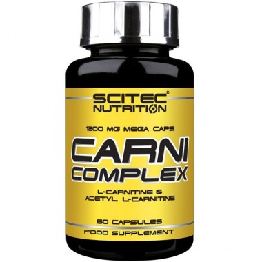Жиросжигатель для спорта Scitec Nutrition Carni Complex 60 Caps