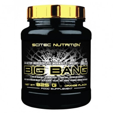 Комплекс до тренировки Scitec Nutrition Big Bang 3.0 825 g /25 servings/ Orange