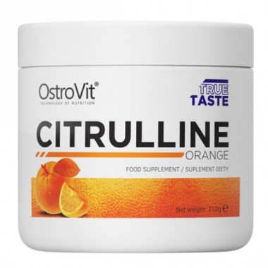 Цитруллин для спорта OstroVit Citrulline 210 g /70 servings/ Orange