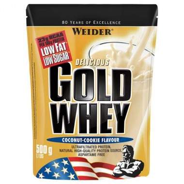 Протеин Weider Gold Whey 500 g /16 servings/ Milk Chocolate