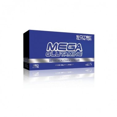 Глютамин для спорта Scitec Nutrition Mega Glutamine 120 Caps