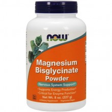 Микроэлемент Магний NOW Foods Magnesium Bisglycinate Powder 227 g /91 servings/ Pure Микроэлемент Магний NOW Foods Magnesium Bisglycinate Powder 227 g /91 servings/ Pure