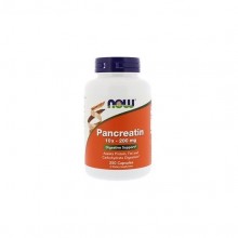 Панкреатин NOW Foods Pancreatin 10X 200 mg 250 Caps