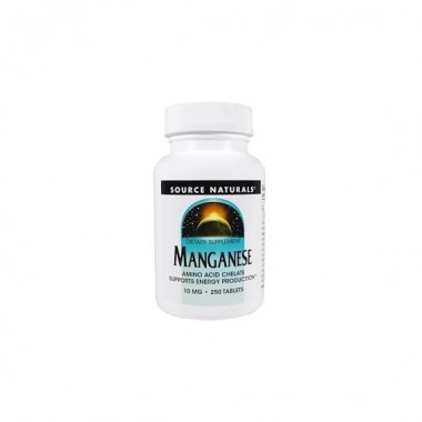 Микроэлемент Марганец Source Naturals Manganese 10 mg 250 Tabs
