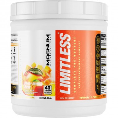 Комплекс до тренировки Magnum Nutraceuticals Limitless 504 g /40 servings/ Peach Mango Rush