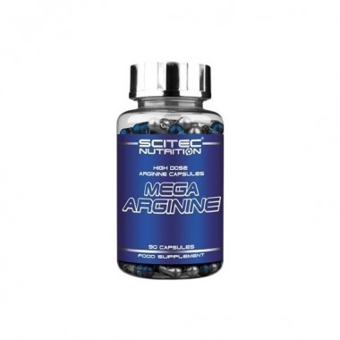 Аргінін для спорту Scitec Nutrition Mega Arginine 90 Caps