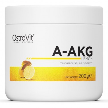 Аргінін для спорту OstroVit A-AKG 200 g /40 servings/ Lemon