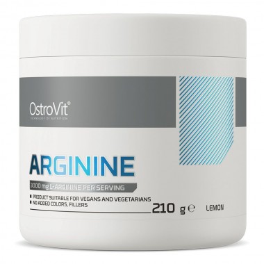 Аргинин для спорта OstroVit Arginine 210 g /42 servings/ Lemon