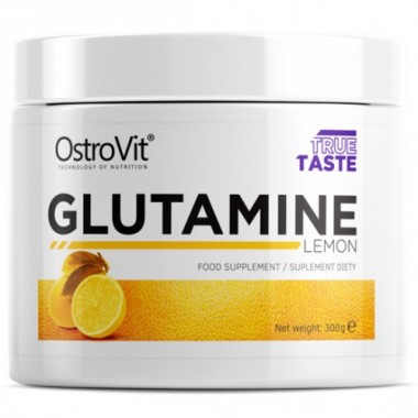 Глютамін для спорту OstroVit Glutamine 300 g /60 servings/ Lemon