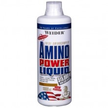 Амінокомплекс для спорту Weider Amino Power Liquid 1000 ml /66 servings/ Cola