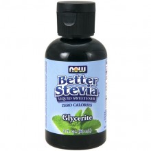 Замінник цукру NOW Foods Better Stevia Liquid Glycerite 60 ml /375 servings/