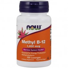 Вітамін Б12 NOW Foods Methyl B-12 1000 mcg 100 Lozenges