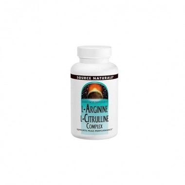 Амінокомплекс Source Naturals L-Arginine L-Сitrulline 1000 mg 120 Tabs