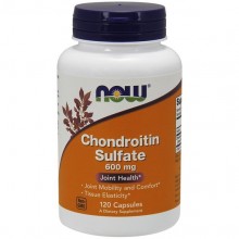 Препарат для суглобів та зв'зок NOW Foods Chondroitin Sulfate 600 mg 120 Caps