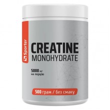 Креатин моногидрат Sporter Creatine Monohydrate 500 g /100 servings/ Unflavored Креатин моногидрат Sporter Creatine Monohydrate 500 g /100 servings/ Unflavored