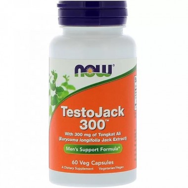 Тестостероновый комплекс NOW Foods Testo Jack 300 60 Veg Caps Тестостероновый комплекс NOW Foods Testo Jack 300 60 Veg Caps