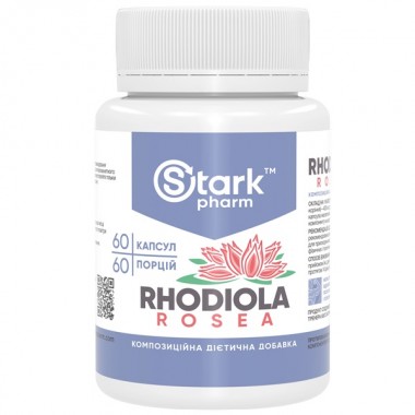 Радиола Stark Pharm Rhodiola Rosea 400 mg 60 Caps