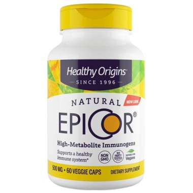 Эпикор Healthy Origins Epicor 500 mg 60 Veg Caps
