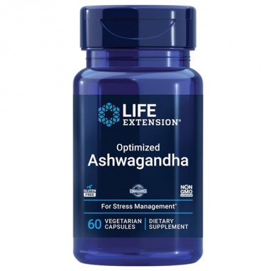 Ашваганда Life Extension Optimized Ashwagandha Extract 60 Veg Caps