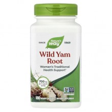 Дикий ямс Nature's Way Wild Yam Root 350 mg per capsule 180 Veg Caps NWY-15350