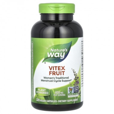 Витекс Nature's Way Vitex Fruit 400 mg 320 Veg Caps NWY-11923