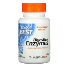 Пищеварительные ферменты Doctor's Best Digestive Enzymes 90 Veg Caps DRB-00047 Пищеварительные ферменты Doctor's Best Digestive Enzymes 90 Veg Caps DRB-00047