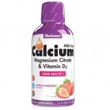 Микроэлемент Кальций Bluebonnet Nutrition Calcium Magnesium Citrate + Vitamin D3, 16 oz 473 ml Natural Strawberry Flavor BLB0692 Микроэлемент Кальций Bluebonnet Nutrition Calcium Magnesium Citrate + Vitamin D3, 16 oz 473 ml Natural Strawberry Flavor BLB0692