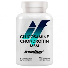 Хондропротектор (для спорта) IronFlex Glucosamine + Msm + Chondroitin 90 Tabs Хондропротектор (для спорта) IronFlex Glucosamine + Msm + Chondroitin 90 Tabs