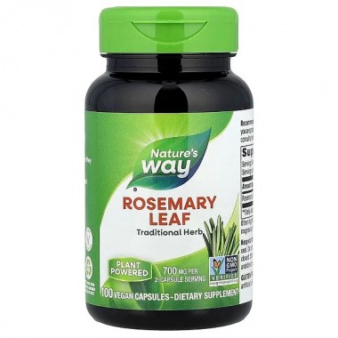 Комплекс для профилактики работы печени Nature's Way Rosemary Leaves 350 mg 100 Veg Caps NW14162