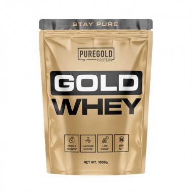 Протеин Pure Gold Protein Whey Proitein 1000 g /33 servings/ Strawberry Shake