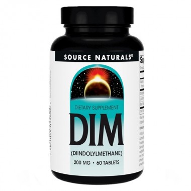 Антиоксидант Source Naturals DIM (Diindolylmethane) 200 mg 60 Tabs