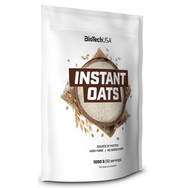 Заменитель питания BioTechUSA Instant Oats 1000 g /10 servings/ Cookies Cream
