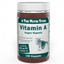 Витамин A The Nutri Store Vitamin A 800 mg 180 Caps ФР-00000186 Витамин A The Nutri Store Vitamin A 800 mg 180 Caps ФР-00000186