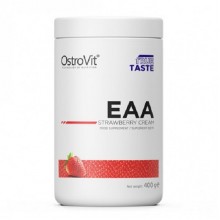 Аминокомплекс для спорта OstroVit EAA 400 g /40 servings/ Strawberry Аминокомплекс для спорта OstroVit EAA 400 g /40 servings/ Strawberry
