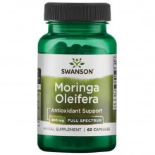 Моринга Swanson Moringa Oleifera 400 mg 60 Caps