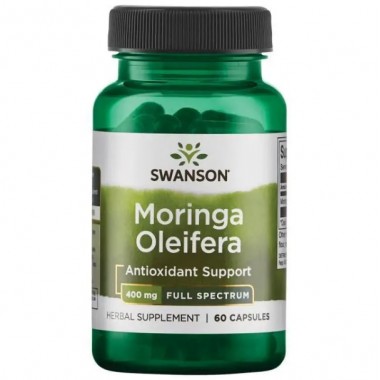 Моринга Swanson Moringa Oleifera 400 mg 60 Caps