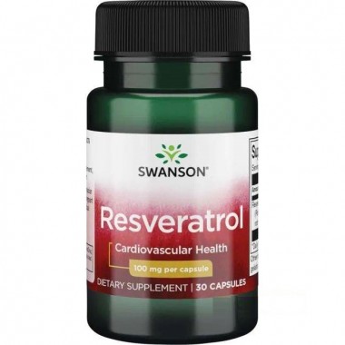 Ресвератрол Swanson Resveratrol 100 mg 30 Caps