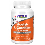 Комплекс Ацетил/Карнитин NOW Foods Acetyl-L-Carnitine powder 85 g /56 servings/
