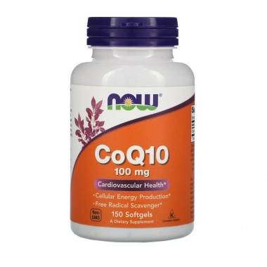 Коэнзим NOW Foods CoQ10 100 mg 150 Softgels