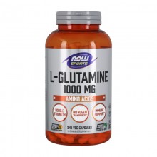 Глютамин NOW Foods L-Glutamine 1000 mg 240 Veg Caps Глютамин NOW Foods L-Glutamine 1000 mg 240 Veg Caps