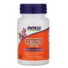 ДГЭА NOW Foods 7-Keto-DHEA 100 mg 60 Veg Caps