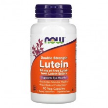 Лютеин NOW Foods Lutein 20 mg 90 Veg Caps