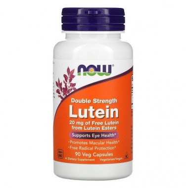 Лютеин NOW Foods Lutein 20 mg 90 Veg Caps