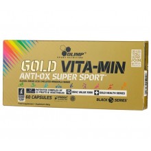 Витаминно-минеральный комплекс для спорта Olimp Nutrition Gold Vit-Min anti-OX Super Sport 60 Caps Витаминно-минеральный комплекс для спорта Olimp Nutrition Gold Vit-Min anti-OX Super Sport 60 Caps
